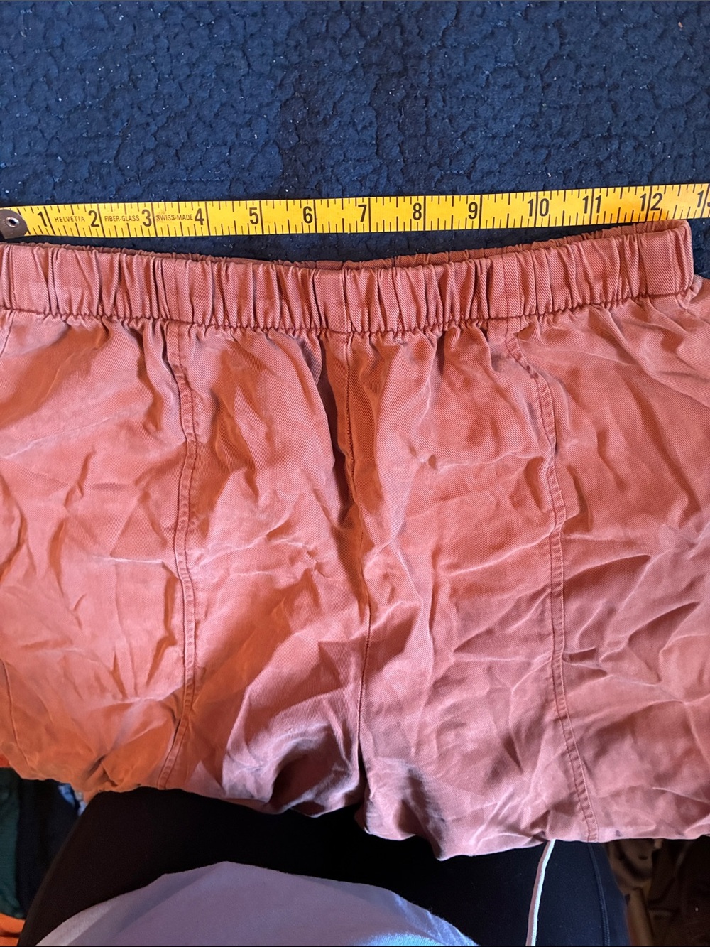 HackWith design house Elastic Waist Pants - Terracotta - Picture 4 of 6